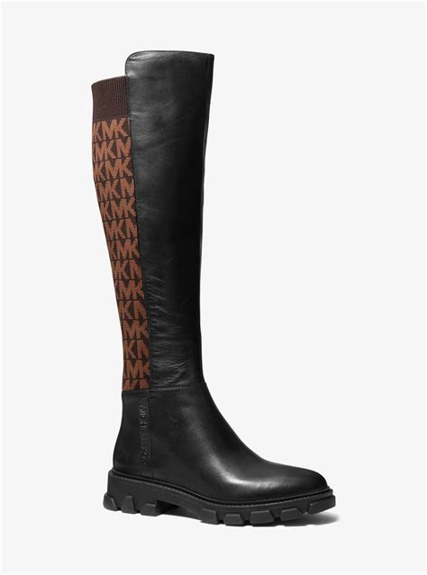 ridley boot michael kors|michael kors ridley leather boots.